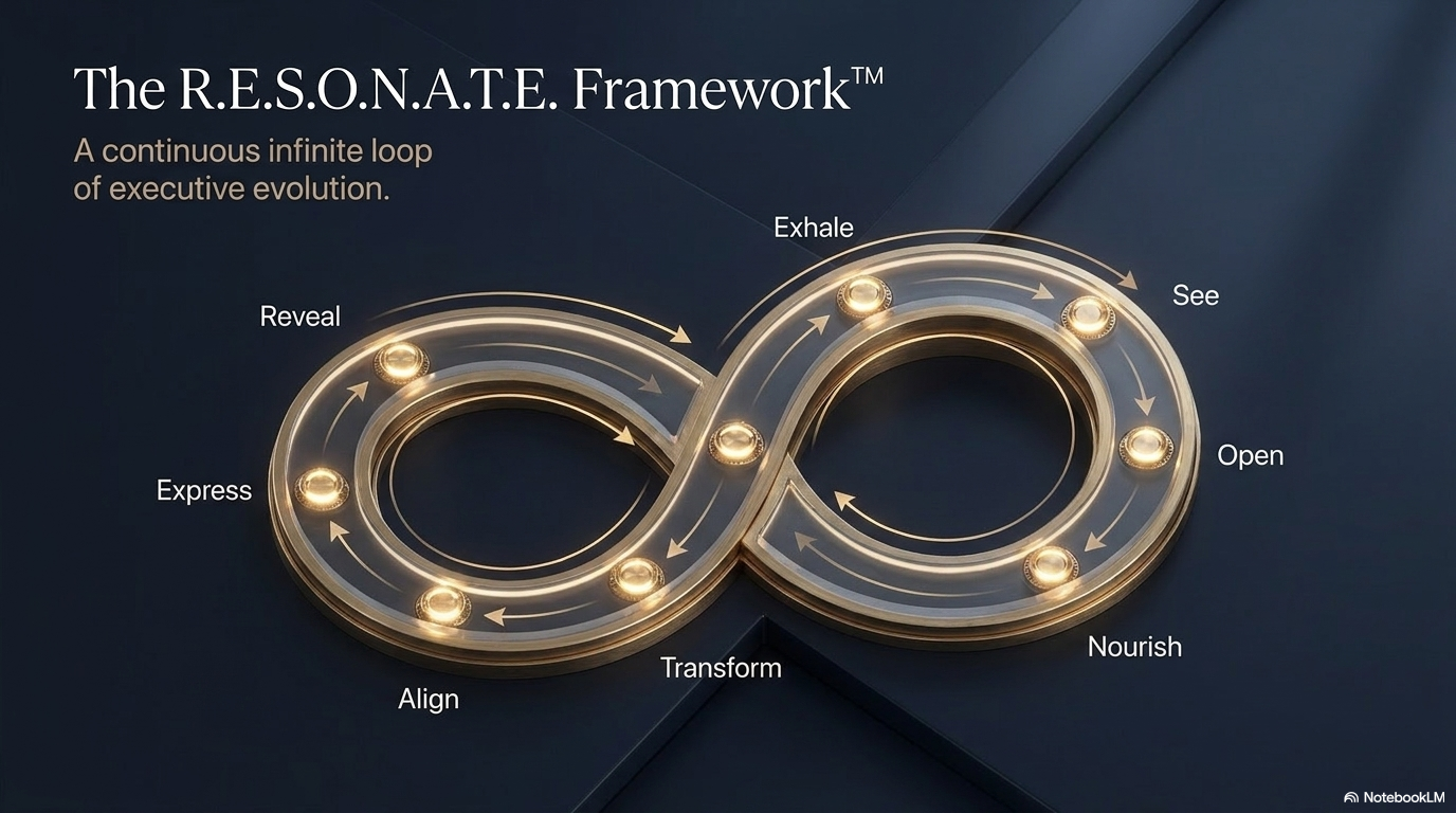 The R.E.S.O.N.A.T.E. Framework infinite loop diagram